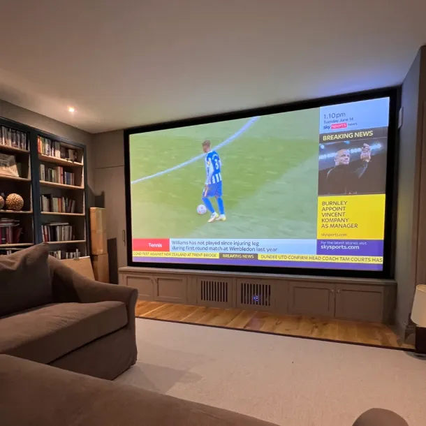 Garage Conversion Cinema – Alderley Edge